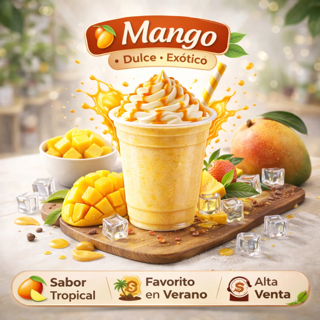 Frappé de mango