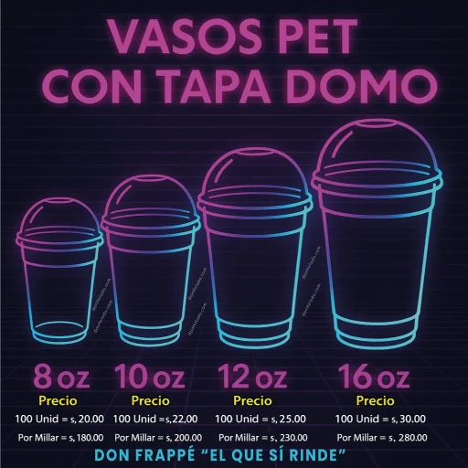 VASOS PET